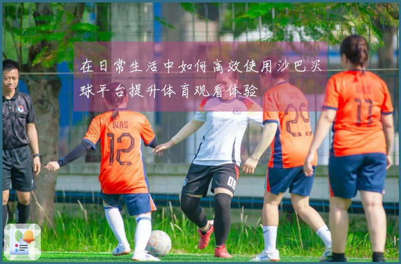 在日常生活中如何高效使用沙巴买球平台提升体育观看体验