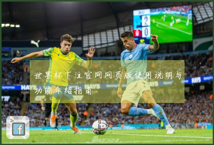 世界杯下注官网网页版使用说明与功能介绍指南